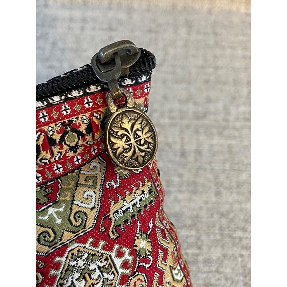 Oriental Carpet Creations Makeup Bag MKBG02 – 7x4 in Tabas (Persian)- Pre-Owned - Picture 4 of 9